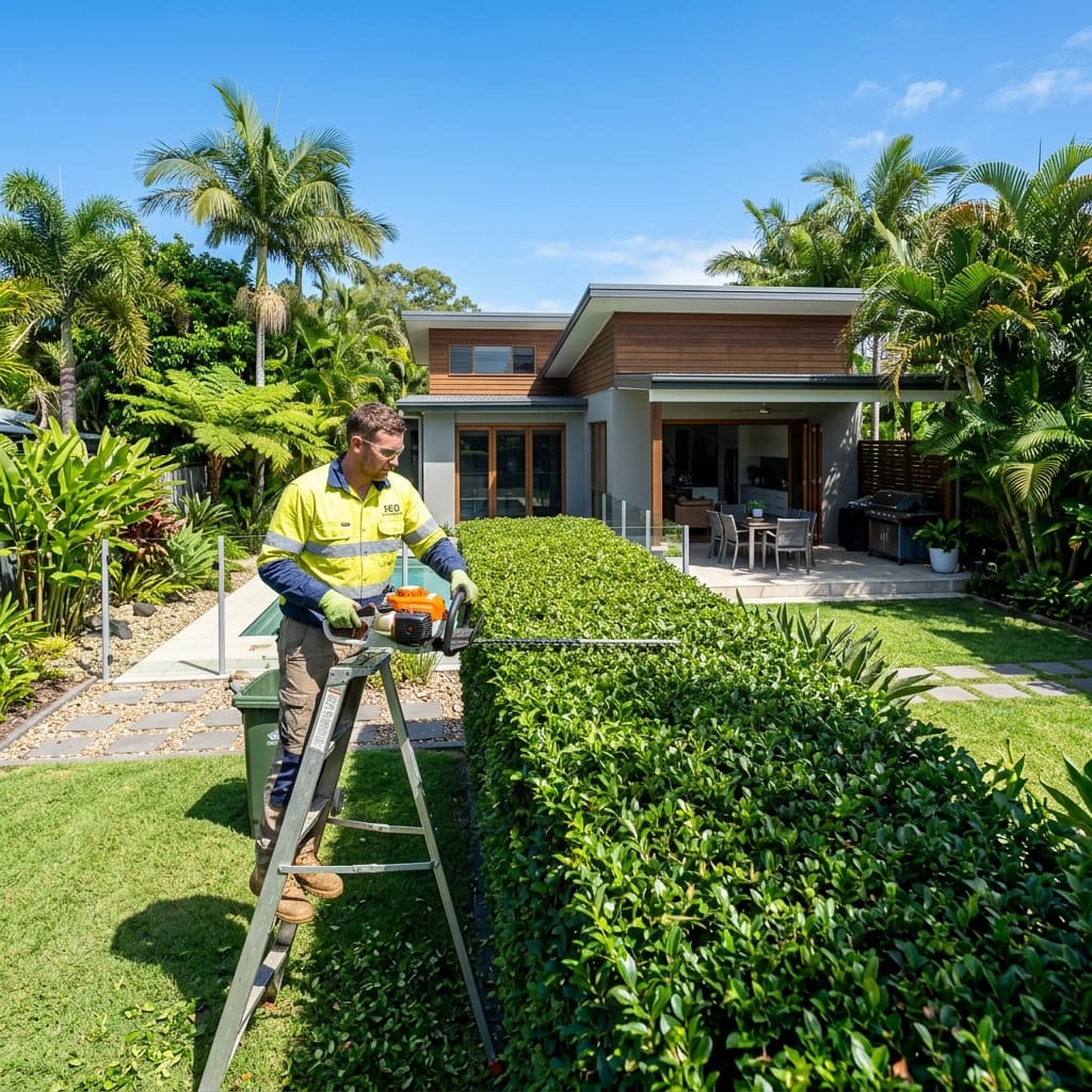 Hedge trimming