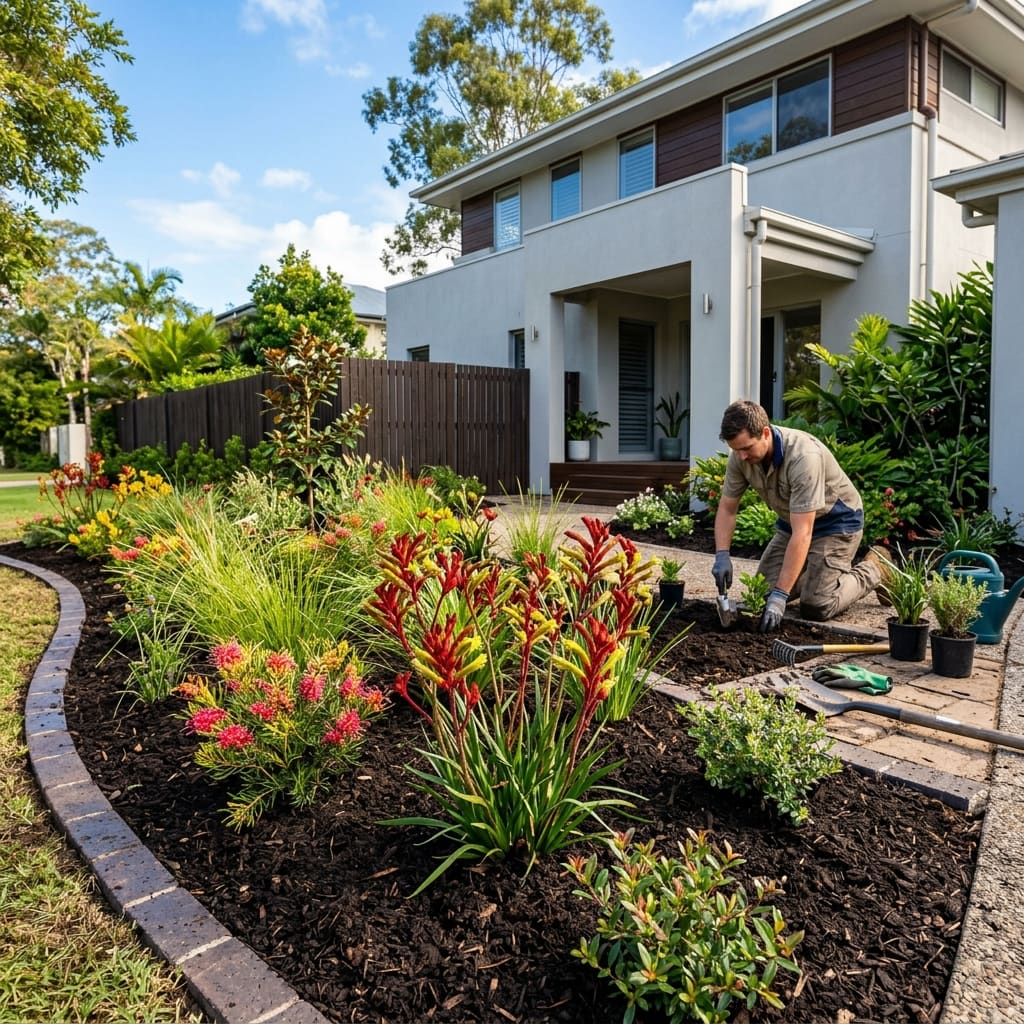 Soft landscaping